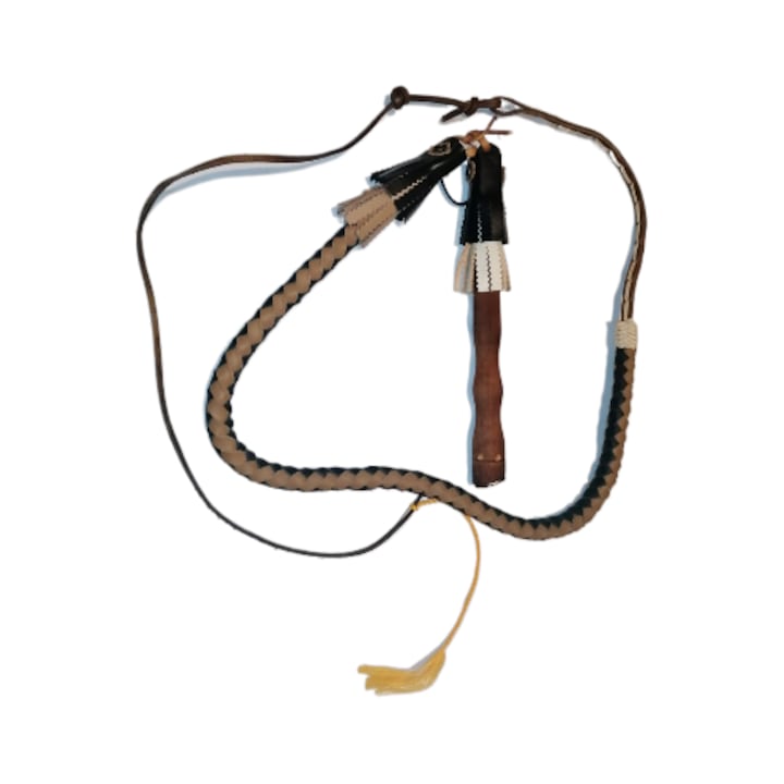 Bici Mic Traditional din Piele cu Capat Schimbabil– Produs Artizanal Lucrat Manual