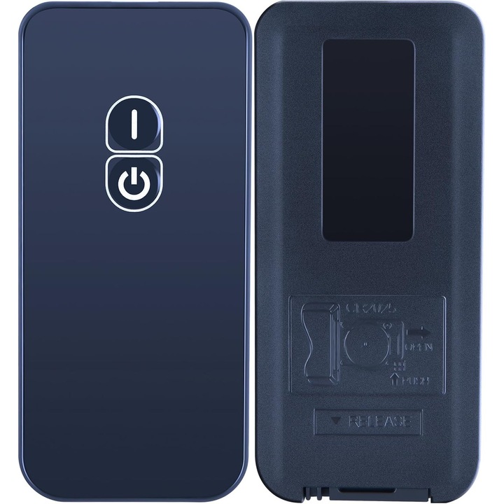 Telecomandă înlocuitoare pentru șemineu electric Dimplex Optiflame, neagră, 1 bucată