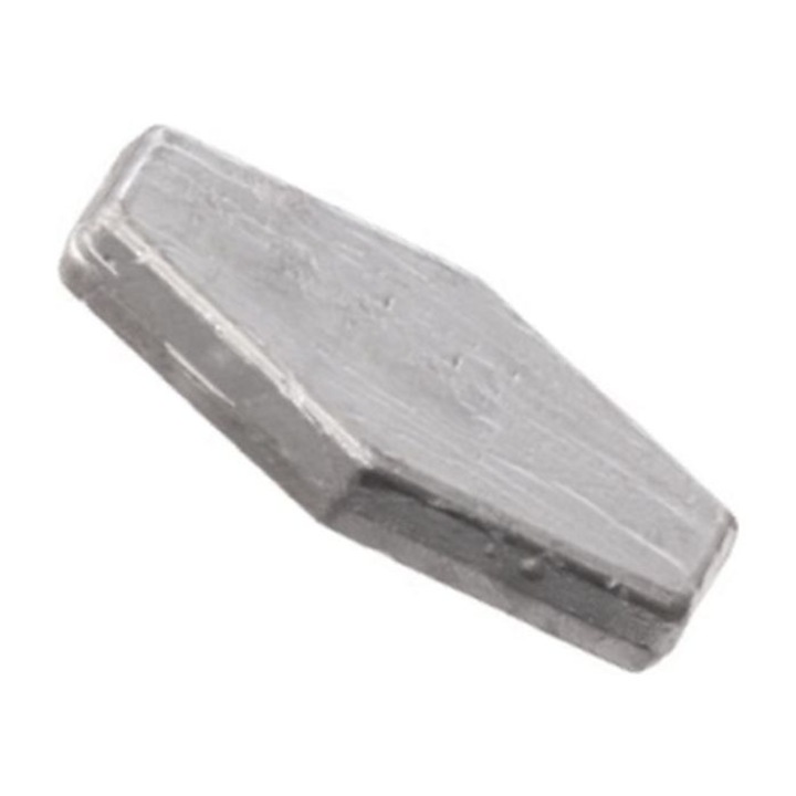 Hatszögletű csúszó ólom horgászathoz, FishEdge, 40gr, 4 db-os készlet