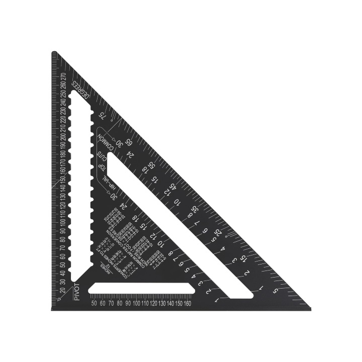 Echer aluminiu multifunctional, cu talpa 300 mm