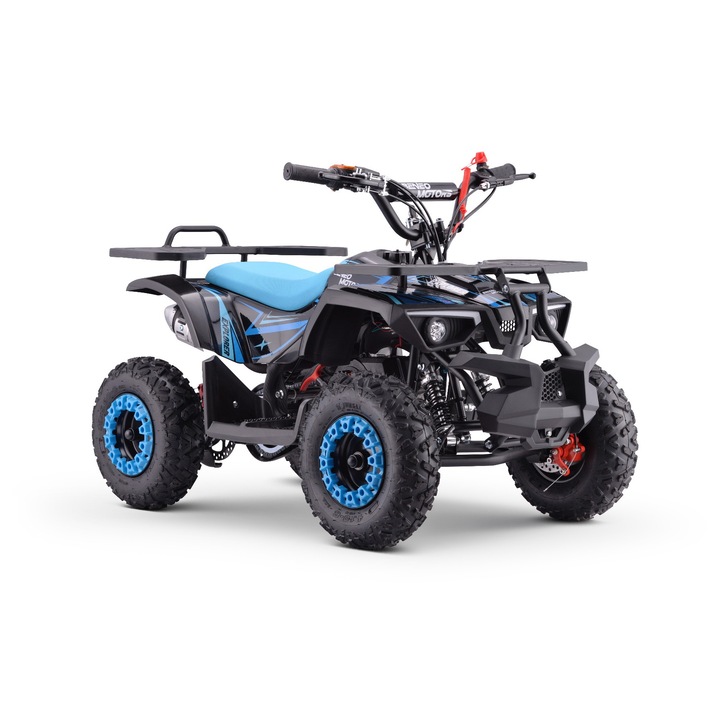 Quad pentru copii Tea Sports Explorer 50cmc, albastru, putere motor 1, 6 kW, viteză maximă 40 km/h