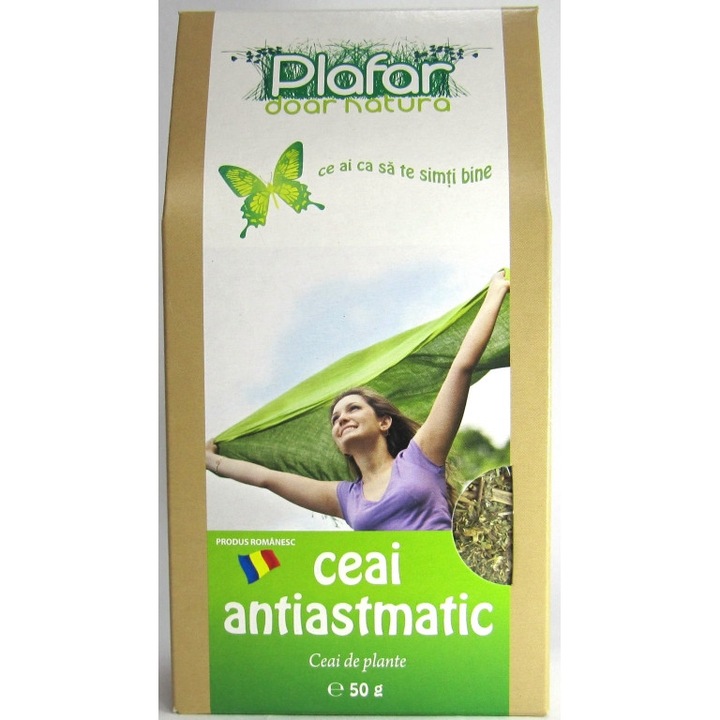 Ceai Respirorelax (Antiasmatic), 50g, Plafar