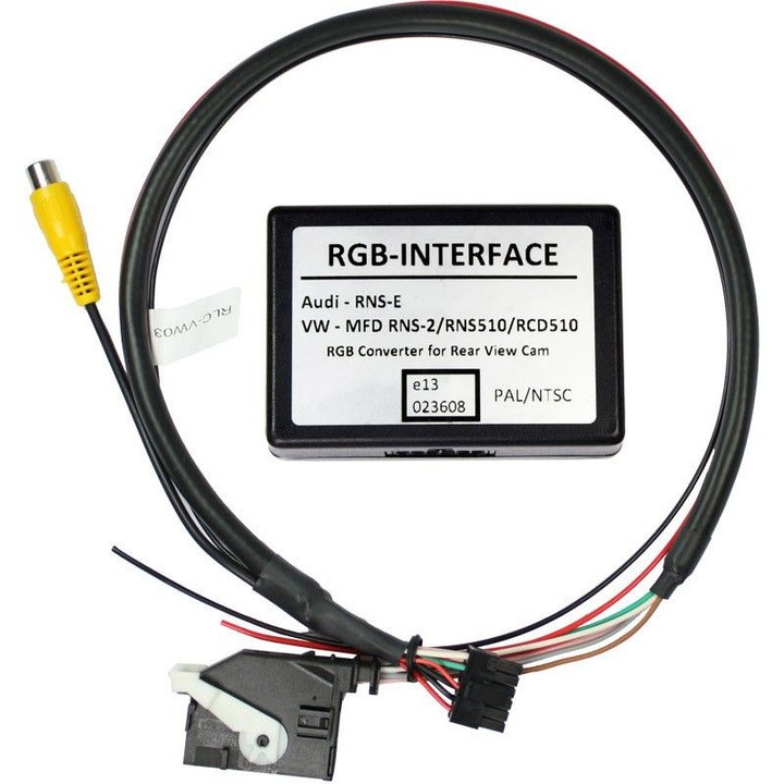 Edotec tolatókamera átalakító interfész, 4PIN, 640x480, 150°-os felvételi szög