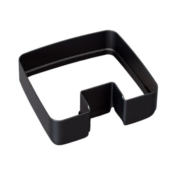 Kávébab tartály kiterjesztés eszpresszógéphez, megnövelt kapacitás, fekete ABS