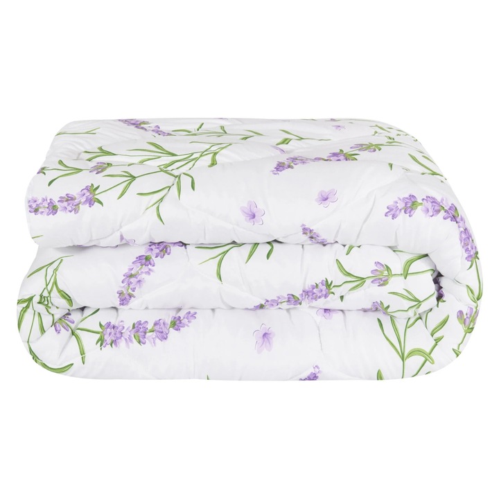 Pilota groasa de iarna Casa Shop, cu lavanda, 200x220cm, 500g/m
