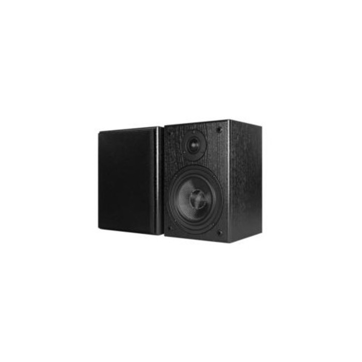 Boxe pasive GLEMM, set 2 buc, woofer 5 "25", tweeter 1", negru, 170x250x170mm