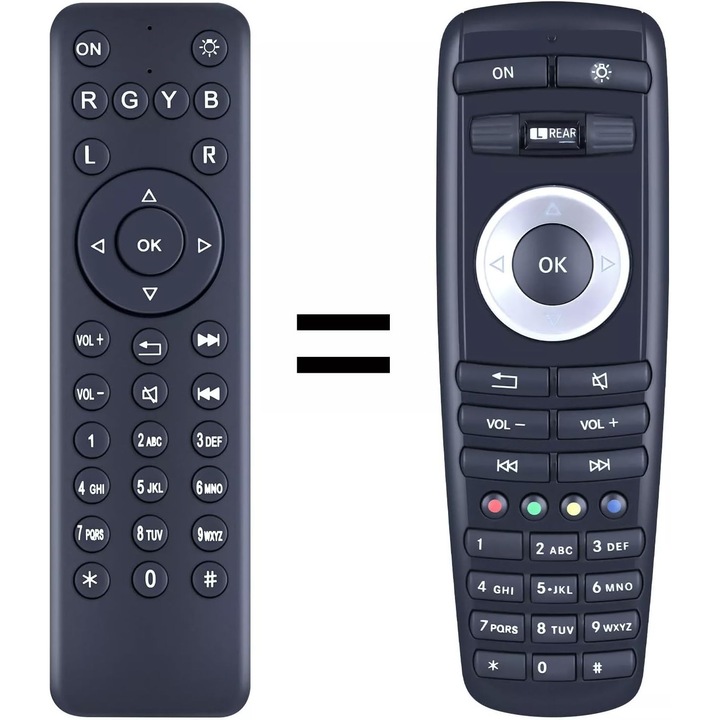 Telecomandă înlocuitoare DVD, GOUYESHO, Mercedes GL ML 2010-2018, tehnologie infraroșu 3.0, design ergonomic