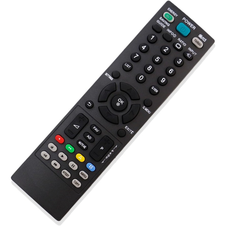 Telecomandă înlocuitoare AKB73655861 pentru televizoare LED/LCD, VINABTY, utilizare simplă, distanță de transmisie extinsă, neagră