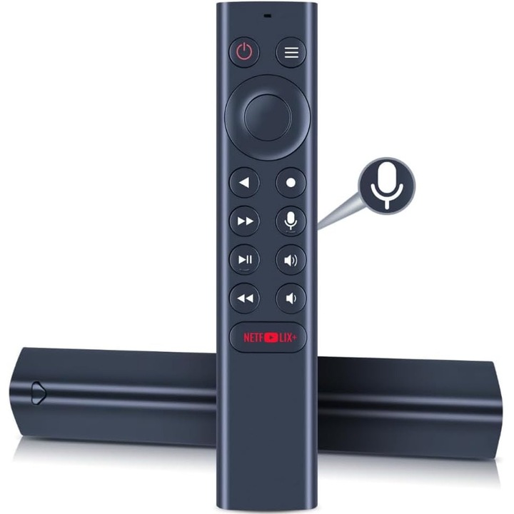 Telecomandă vocală CLVIZCXOM pentru NVIDIA Shield TV / Pro, funcție vocală, design ergonomic, set complet