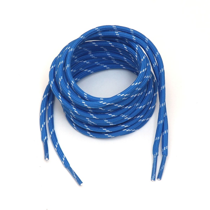 Sireturi rotunde Outyman, 160cm, 5mm, Albastru