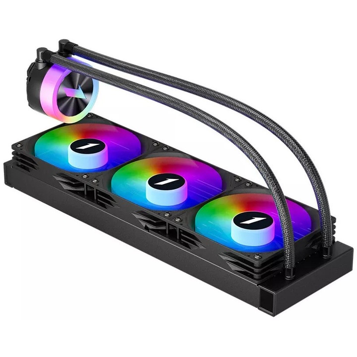 Cooler Procesor 1stPlayer Thunderstorm TS1 360 ARGB Black compatibil AMD/Intel