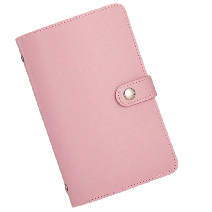 Organizator Economii cu 100 Compartimente, Tip Value Challenge pentru Orice Tip de Bancnota - Roz