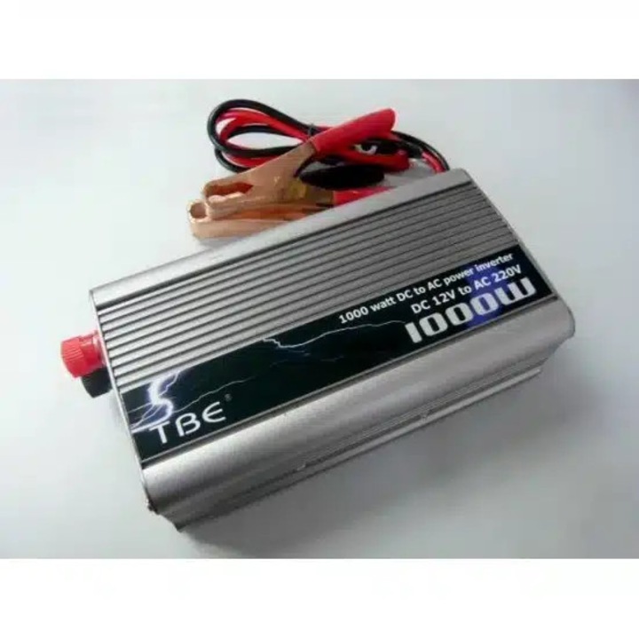 Invertor auto, Tea Sports, 1000 W, ventilator, 12V-220V