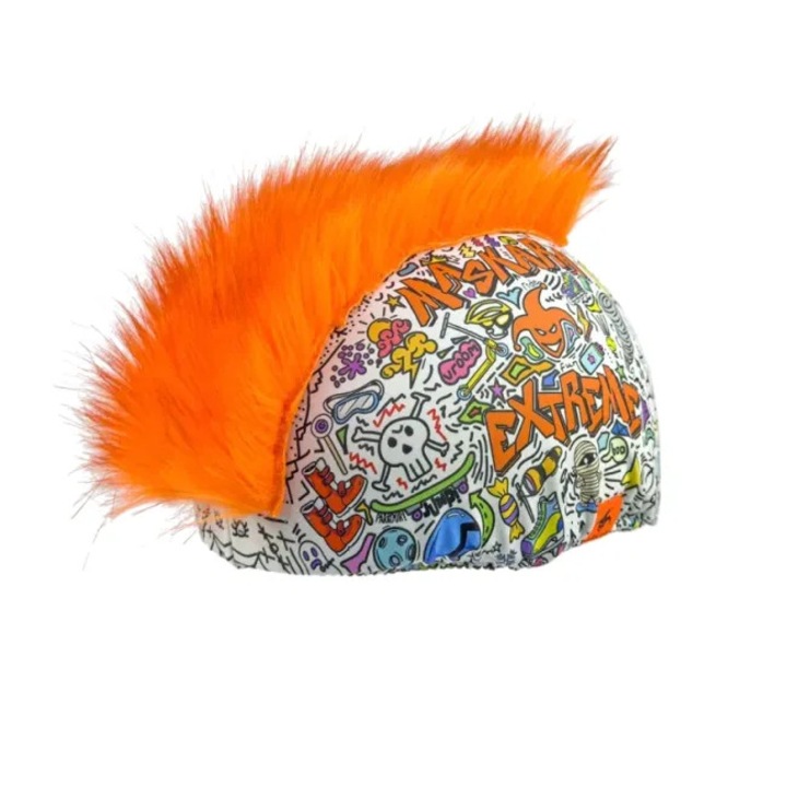 Husa casca Maskara Extreme 3D, punk, unisex, poliester/elastan, marime unica