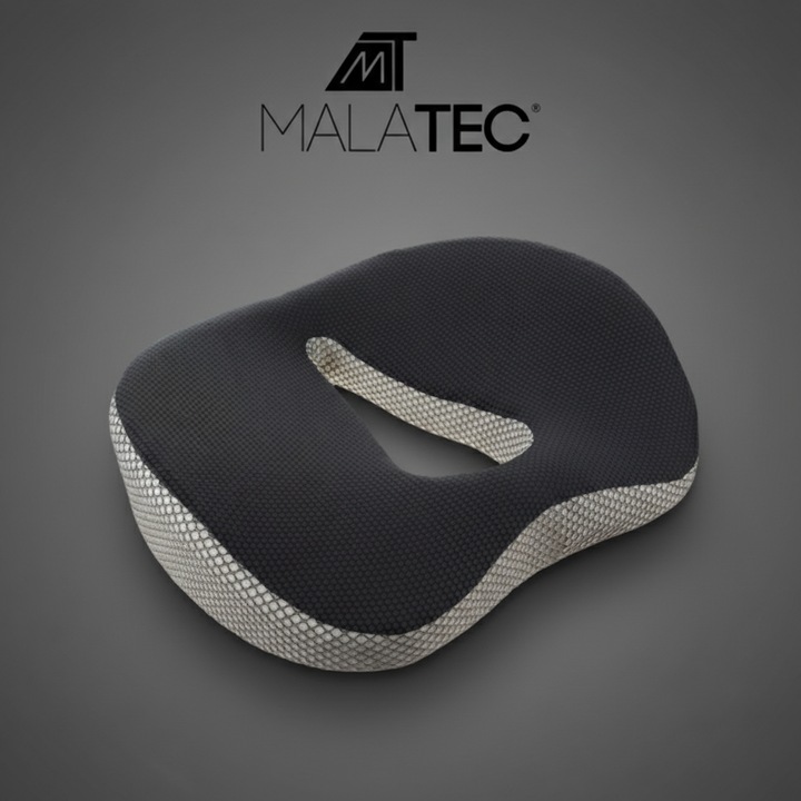 Perna ortopedica premium pentru scaun Malatec confort ergonomic, sustinere lombara si postura corecta