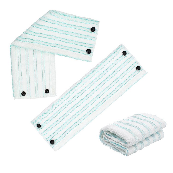 3 lavete de curatare compatibile Leifheit Clean Twist XL Micro Duo, 42 cm