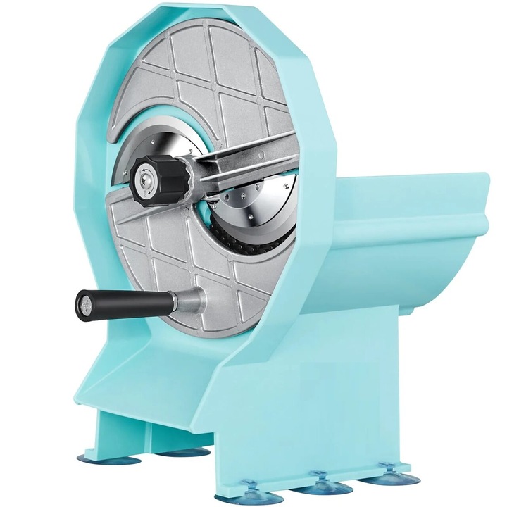 Feliator manual legume/fructe OMS, grosime 0-12 mm, 2 lame inox, multicolor, 270x325x370mm