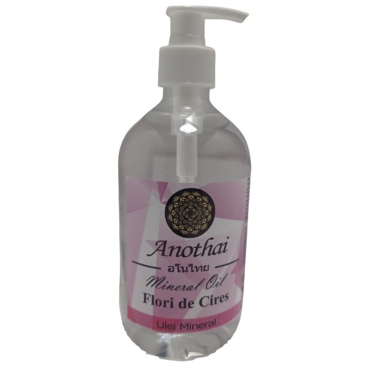 Anothai ásványolaj, Sakura, 500 ml, hidratáló, cseresznyevirág