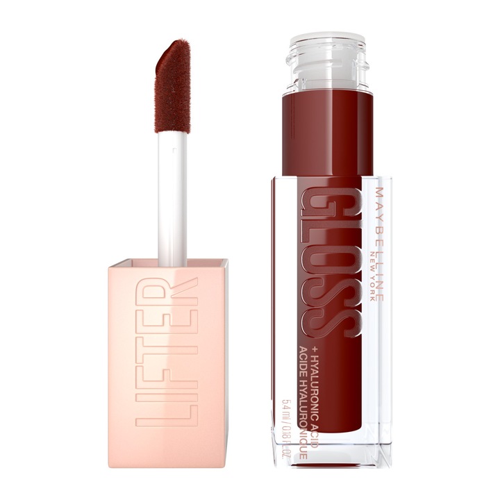 Gloss de buze Maybelline Lifter 28 Maple, 5.4ml, maroniu