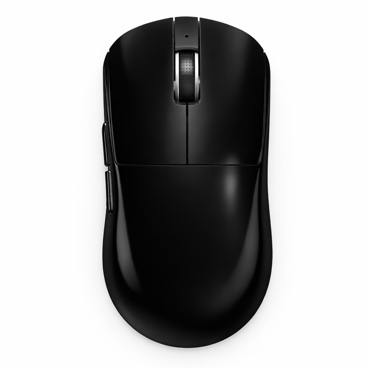 Mouse Wireless Bervolo® Logik Pro, 3 Csatlakozasi Mod, Allithato DPI, USB Type-C Ujratoltheto, Halk Kattintas, Bluetooth, Ergonomikus, Fekete
