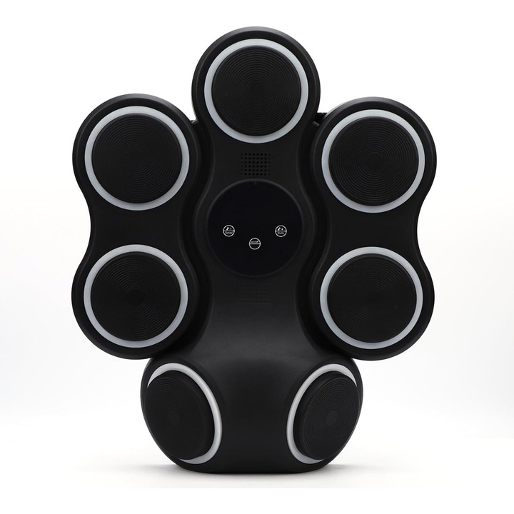 Aparat de antrenament box SoSar® muzical, tinta electronica Smart cu Bluetooth, mod dublu, boxe stereo si contor de lovituri