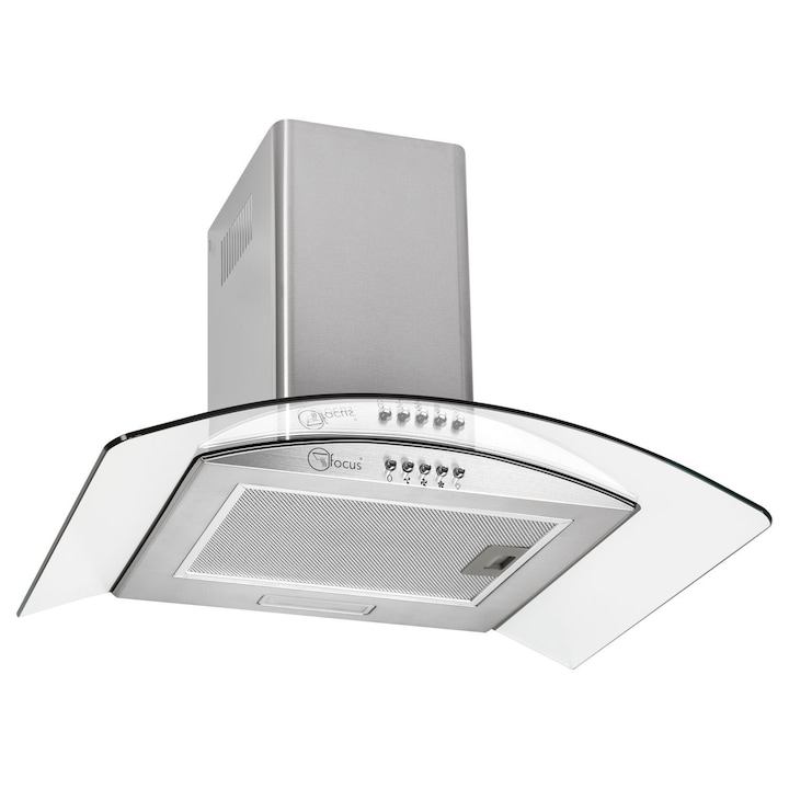 Hota incorporabila telescopica Floria ZLN-3680,60x36x20 cm, Alb Putere de absorbtie 420 m3/h, 2 motoare