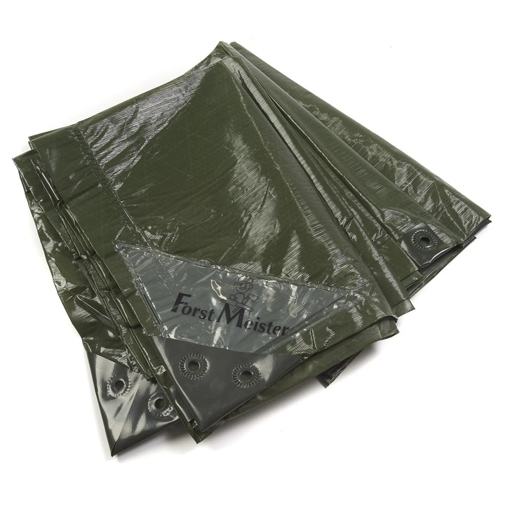 Egyszerű, strapabíró zöld ponyva 90 g/m² 2 x 3 m