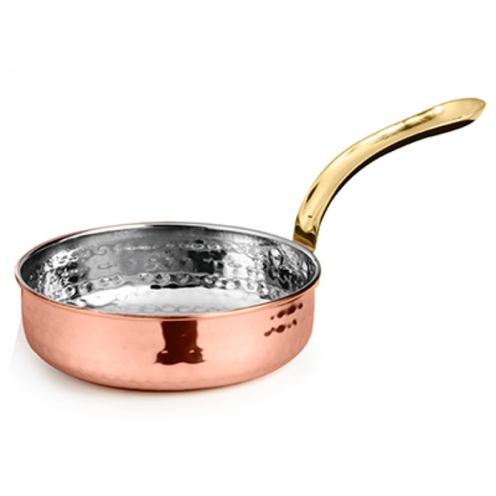 Mini tigaie universala Culinaro inox cu strat cupru 15, 5x4cm, 600ml