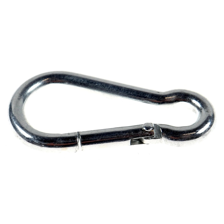 Carabine din otel zincat, Cablero CD061A06U, grosime 6 mm, set 2 bucati