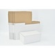 Set Cutii Din Carton Cutat, Neopak, 250x150x100 mm, Carton Rezistent, Pentru Expedieri Si Transport, Alb, 100 buc
