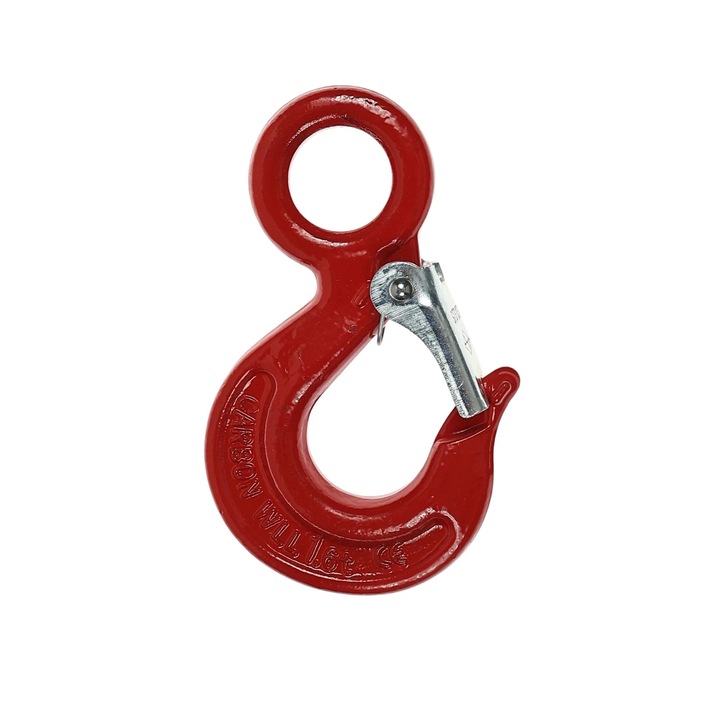 Carlig cu ochi si siguranta, din otel carbon, 1.6 tone