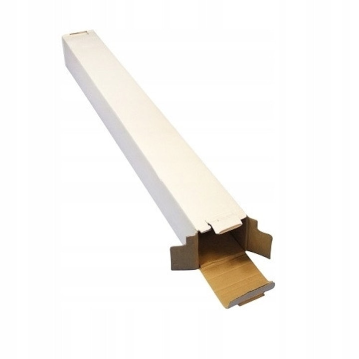 Set Cutii Tip Tub Din Carton, Neopak, Format A0, 100x100x920 mm, Carton Rezistent Trei Straturi, Ambalare Obiecte Lungi, Maro Natur, 10 buc