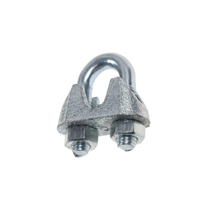 Brida zincata pentru legare cablu otel de 5 mm, Cablero CD011A05U