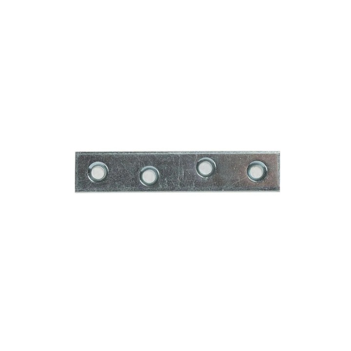 Element de imbinare plat, Vormann 102183 080Z, pentru constructii lemn, tabla otel zincat, 15 x 80 mm