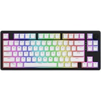 Tastatura gaming Hator Skyfall 80 Mag ULTRA 8K, USB, iluminare RGB cu posibilitate de customizare individuala, switch HATOR Aurum Ice Magnetic linear, profil taste OMA, buton de control multimedia, sistem de anulare a zgomotului integrat, negru