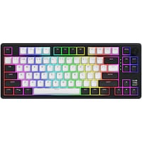 Tastatura gaming wireless Hator Skyfall Mag ULTIMA 8K, BT5.3, USB, 8000mAh, iluminare RGB cu posibilitatea decustomizare individuala, switch HATOR Aurum Ice Magnetic linear, profil OMA, TFT screen 0.85", buton control multimedia, anulare zgomot, negru