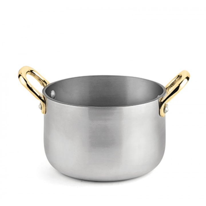 Mini oala aluminiu servire CULINARO 11xh7cm