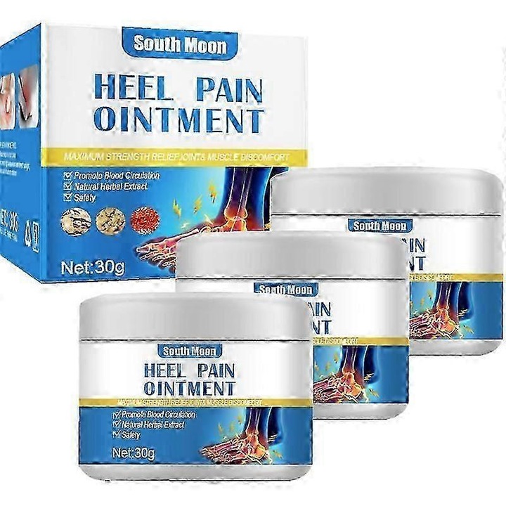 3 darab sarokfájdalom krém szett, uniszex, 30g