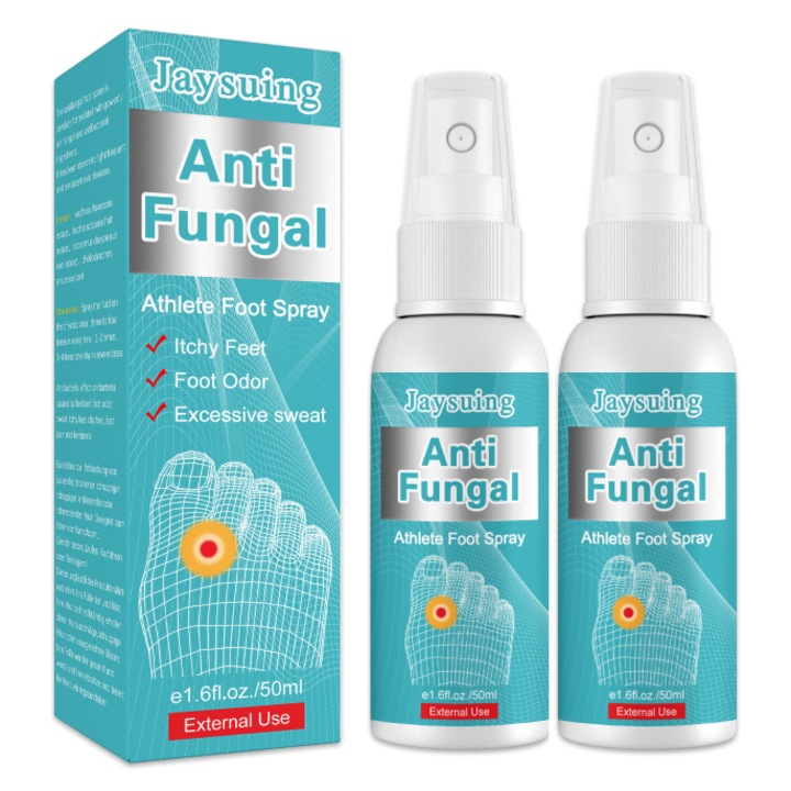 2 db lábspray készlet, 50 ml, uniszex, krém, normál