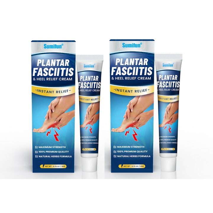 2 db lábápoló krém tubus készlet, 20g/db, uniszex, normál