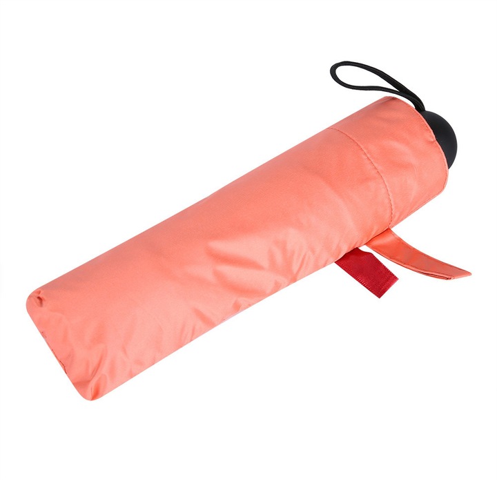 Преносим чадър 97 см, водоустойчив, устойчив на слънце, оранжев