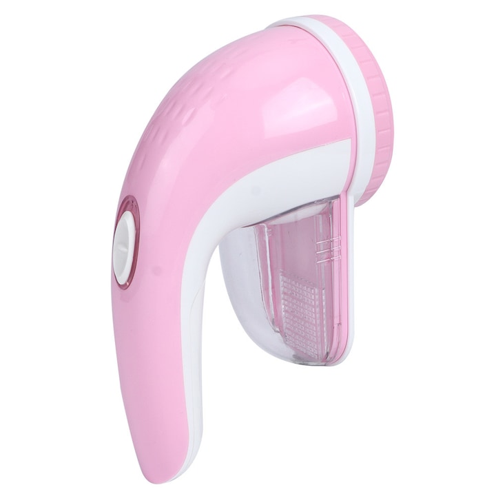 Aspirator portabil C500, design compact, fara fir, roz
