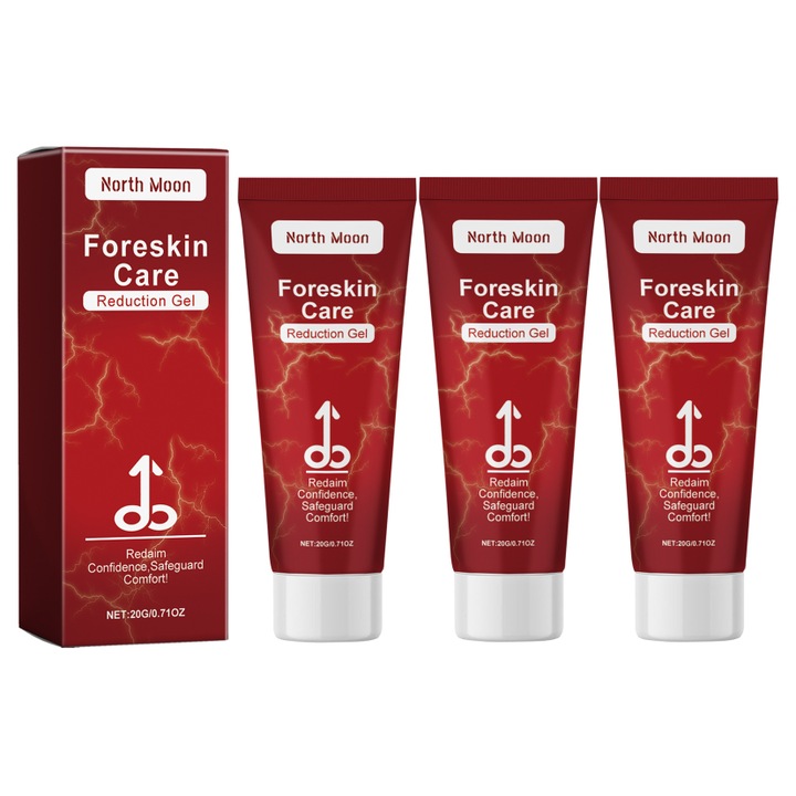 Férfi ápoló gél szett, 3 db, krém, 20g/db, uniszex