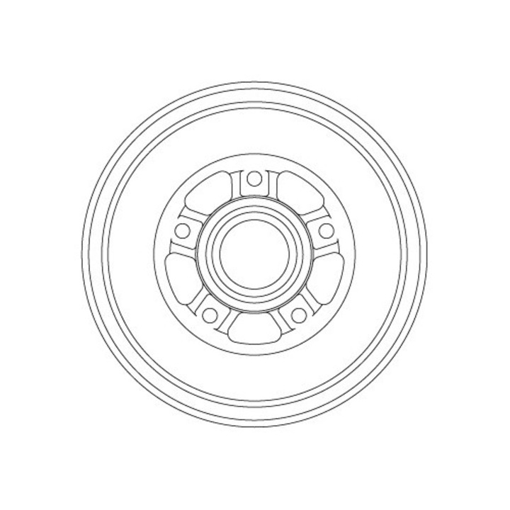 Tambur Frana Db4560Mr Dacia Duster Renault Arkana 1/Captur 1/Duster/Kaptur