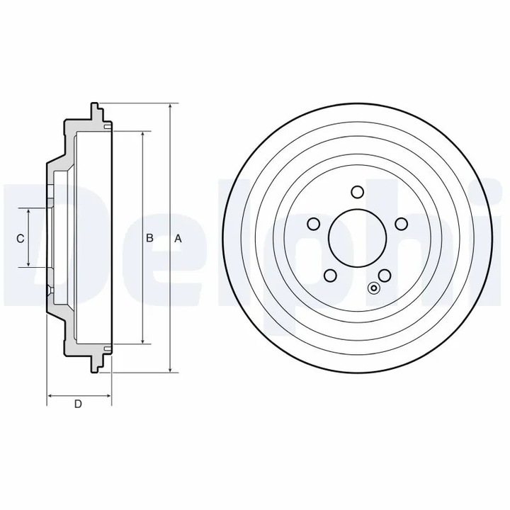 Tambur Frana Bf667 Mg Mg 350 Mg (Saic) 5/Gt Roewe (Saic) 350/360/360 Plus