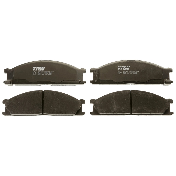 Fékbetét készlet, tárcsafék Gdb766 Nissan 300Zx/Navara/Np300/Pathfinder 1/Pathfinder 2/Pick Up/Terrano 1/Urvan/Vanette