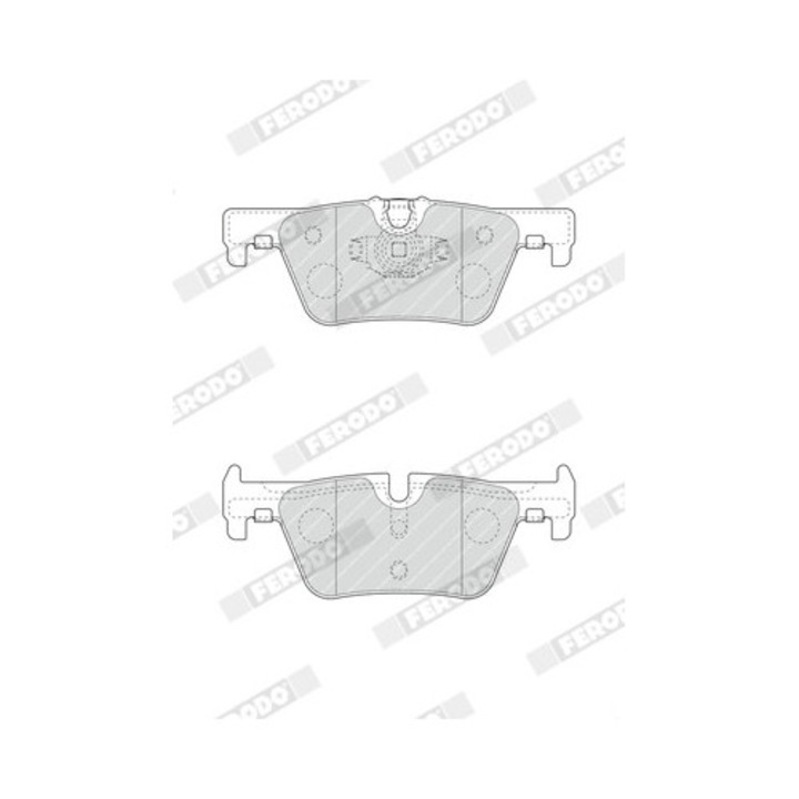 Fékbetét készlet, Tárcsafék Fdb4670 Bmw 1/2/3/3 Gran Turismo/3 Touring/4/4 Gran