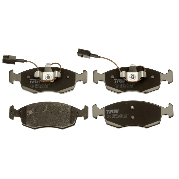 Fékbetét készlet, Tárcsafék Gdb1900 Fiat 500/500 C/Grande Punto/Punto/Punto Evo