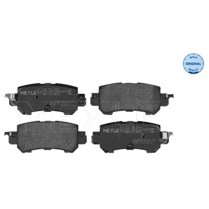 Set Placute Frana Puntea Spate 0252554014 Mazda 2/Cx-3/Cx-5