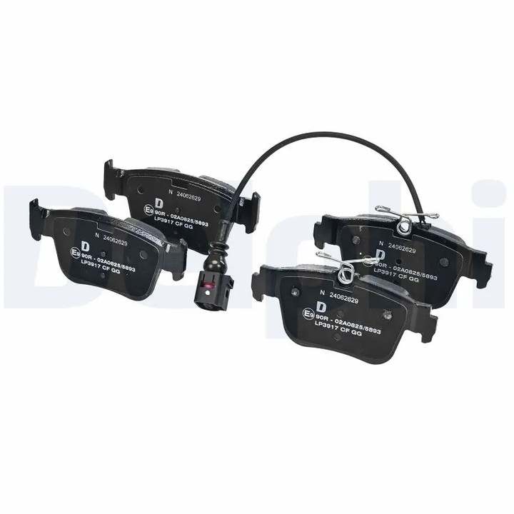 Fékbetét készlet, Tárcsafék Lp3917 Audi A3/A3 Allstreet Cupra Formentor